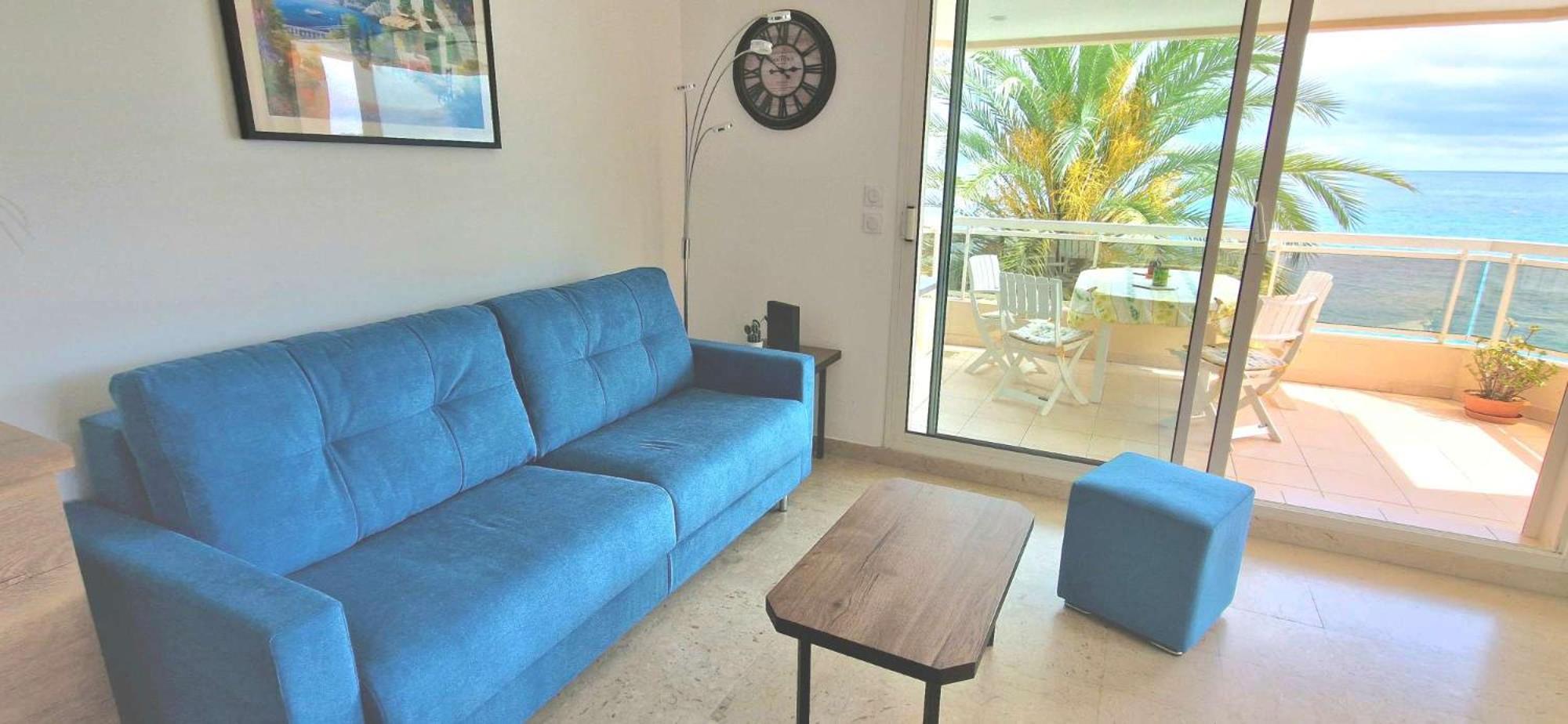 Appartement Bord De Mer Avec Garage Menton Exterior foto